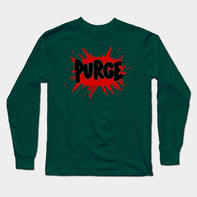 Purge Soda Long Sleeve T-Shirt by DOOZER85 